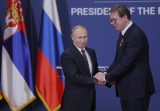 Σερβία: Ο Βούτσιτς συμφώνησε με τον Πούτιν για τριετές συμβόλαιο παροχής φυσικού αερίου