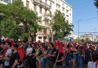 Προπύλαια: Συλλαλητήριο ενάντια στον νόμο για τα ΑΕΙ