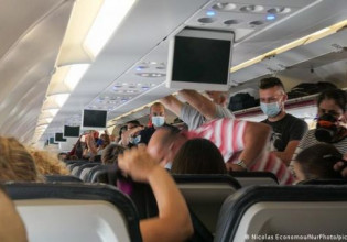 Χαμός σε πτήση με προορισμό τη Ρόδο: Προκάλεσε φασαρία στο αεροπλάνο και συνελήφθη στην Κρήτη
