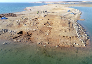 Αρχαία αυτοκρατορική πόλη αναδύθηκε από τα νερά του Τίγρη στο Ιράκ
