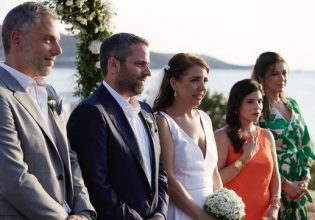 Κύρα Κάπη-Χρήστος Ζωγράφος: Οι νέες φωτογραφίες από τον γάμο τους στην Τζιά