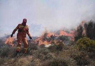 Φωτιά στην Ηλεία: Σε ύφεση οι τρεις πυρκαγιές