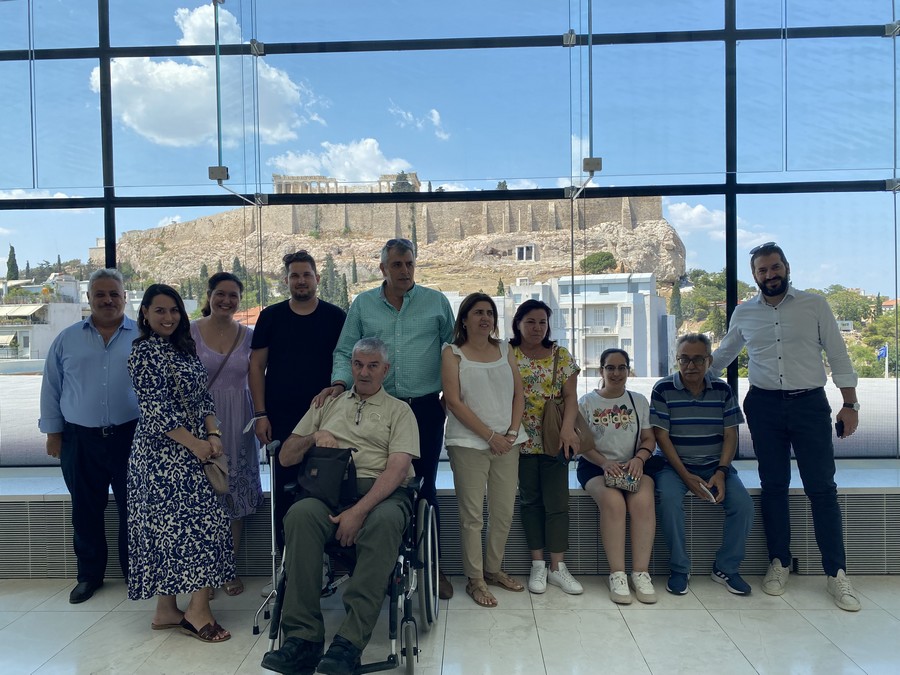 Αντιπροσωπεία του κατεχόμενου Δήμου Λύσης της Κύπρου επισκέφτηκε τον Δήμο Αγίων Αναργύρων - Καματερού