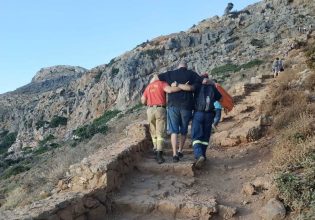Κρήτη: Εγκλωβισμός 44χρονου Τεξανού σε μονοπάτι του Μπάλου – Επιχείρηση διάσωσης