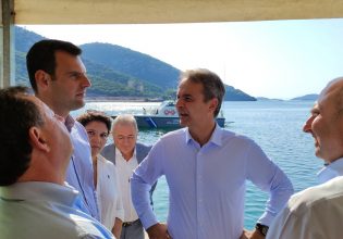 Κυριάκος Μητσοτάκης: Επισκέφθηκε το Λιμάνι Ηγουμενίτσας και τα έργα επέκτασης του Λιμανιού