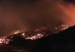 Σάμος: Ολονύχτια μάχη με τις φλόγες – Εκκένωση χωριών