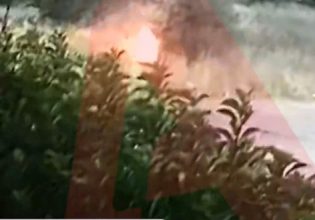Φωτιά στην Πεντέλη: Βίντεο – ντοκουμέντο για εμπρησμό