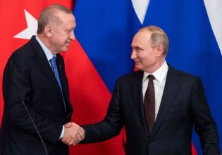 Στη Ρωσία ο Ερντογάν για συνάντηση με τον Πούτιν
