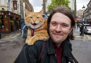 Ο άστεγος τοξικομανής και ο γάτος που του άλλαξε τη ζωή – «Καθάρισε» και έγινε συγγραφέας