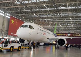 Κίνα: Με δικό της επιβατικό αεροπλάνο θα ανταγωνιστεί Airbus και Boeing