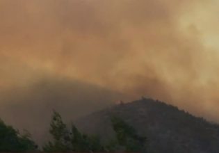 Φωτιά στην Πεντέλη: Εκκενώνεται το Ντράφι –  Στα 500 μέτρα από τα πρώτα σπίτια η πυρκαγιά