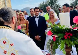 Κόνι Μεταξά – Μάριος Καπότσης: Ονειρεμένος γάμος για το ζευγάρι – Τα δάκρυα της νύφης και το ξέφρενο πάρτι