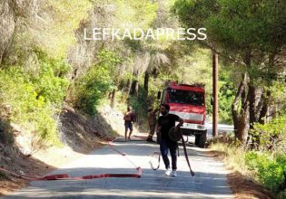 Λευκάδα: «Η φωτιά έχει δουλειά ακόμα» – Πώς εξελίσσεται η επιχείρηση της Πυροσβεστικής στο Πόρτο Κατσίκι