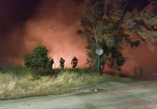 Φωτιά στην Πεντέλη: Οι Ρουμάνοι πυροσβέστες μαζί με τους Έλληνες