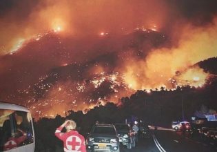 Πυρκαγιά στο Ρέθυμνο: Εκκενώνονται και άλλοι οικισμοί – Ισχυροί άνεμοι στην περιοχή