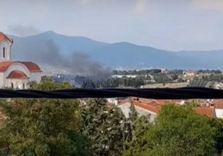 Υπό έλεγχο η φωτιά στον Τρίλοφο Θεσσαλονίκης