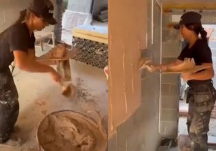 Η 27χρονη που εργάζεται σε οικοδομή αλλά δεν την σέβονται επειδή… «είναι πολύ όμορφη»