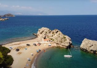 Μυλοκοπή: Η εξωτική παραλία του Κορινθιακού κόλπου που βρίσκεται μία «ανάσα» από την Αθήνα