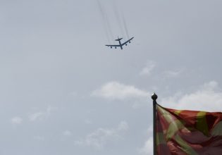 Β. Μακεδονία: Δύο αμερικανικά βομβαρδιστικά Β-52 πέταξαν στον εναέριο χώρο της (εικόνες)