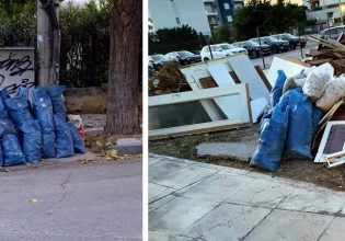 Τα μπάζα «πνίγουν» το Μαρούσι και ο Δήμος μοιράζει πρόστιμα 1.000€ σε όσους ρυπαίνουν