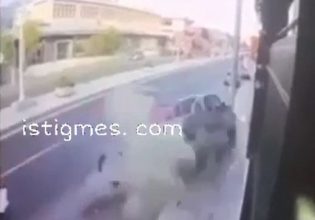 Βόλος: Βίντεο ντοκουμέντο από το τροχαίο μετά από κόντρες αυτοκινήτων – Η στιγμή της σφοδρής σύγκρουσης