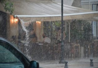 Εκτακτο δελτίο επιδείνωσης καιρού: Ερχονται καταιγίδες και χαλαζοπτώσεις