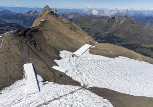 Κλιματική αλλαγή: Μονοπάτι εμφανίστηκε για πρώτη φορά ανάμεσα σε παγετώνες των Άλπεων