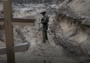 Ουκρανία: «Γροθιά» στο στομάχι βίντεο με μαζικούς τάφους στο Ιζιούμ