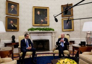 Συνομιλία Μητσοτάκη – Μπάιντεν στη δεξίωση που παράθεσε ο αμερικανός πρόεδρος στη Γ.Σ του ΟΗΕ