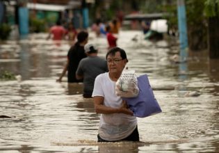 Φιλιππίνες: Εικόνες αποκάλυψης μετά το πέρασμα του τυφώνα Νόρου – Πέντε νεκροί