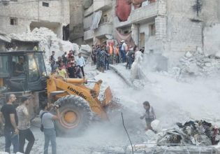 Συρία: Τουλάχιστον 10 νεκροί από κατάρρευση πολυκατοικίας – «Δεν είχε θεμέλια»