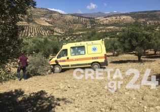 Ηράκλειο: Ασθενοφόρο πήγε να παραλάβει τραυματία και τράκαρε – Τραυματίστηκε ελαφρά ο γιατρός