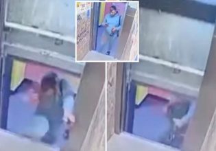 Βίντεο σοκ: Άνδρας παραλίγο να αποκεφαλιστεί από το ασανσέρ – Γλίτωσε… για λίγα δευτερόλεπτα