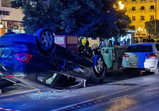 Θεσσαλονίκη: Σοκαριστική καραμπόλα με τραυματίες
