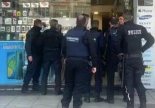 Ληστεία σε κατάστημα στη Θεσσαλονίκη: Βίντεο ντοκουμέντο από τη στιγμή της σύλληψης