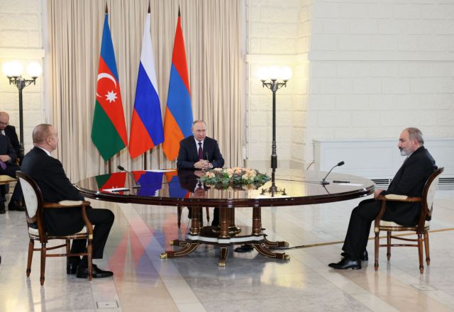 Ρωσία: Αρμενία και Αζερμπαϊτζάν δεσμεύονται να «μην καταφύγουν στη στρατιωτική βία» - Κοινή Δήλωση