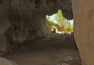 Φλώρινα: Σαράντα σπήλαια αποκάλυψε η υποχώρηση των υδάτων στη Μεγάλη Πρέσπα