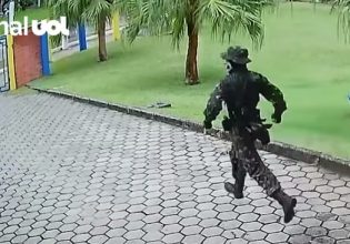 Βραζιλία: Βίντεο από τη στιγμή που ένοπλος εισβάλει στο σχολείο