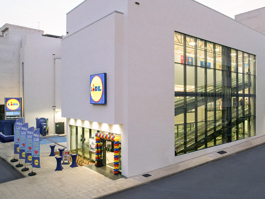 Νέο διώροφο κατάστημα Lidl στον Νέο Κόσμο