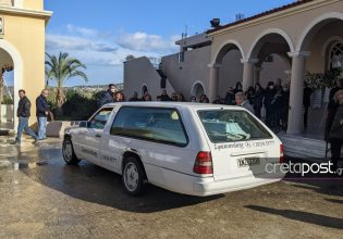 Κρήτη: Θρήνος στην κηδεία της 21χρονης Έμμας