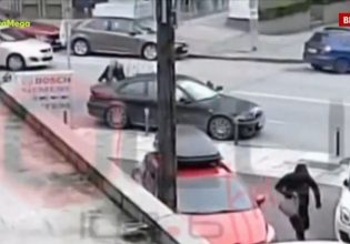 Θεσσαλονίκη: Ληστής χτύπησε 45χρονη έξω από τράπεζα και της πήρε 14.000 ευρώ – Βίντεο ντοκουμέντο