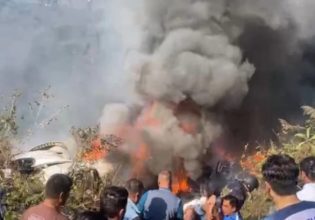 Νεπάλ: Συντριβή αεροσκάφους με 72 επιβαίνοντες – Τουλάχιστον 16 νεκροί
