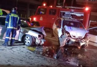 Θεσσαλονίκη: Τρεις τραυματίες σε τροχαίο – Τον έναν τον απεγκλώβισε η πυροσβεστική