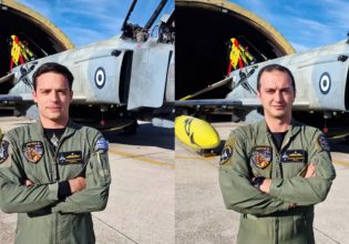 Ανδραβίδα: Θρήνος για τους δύο πιλότους του Phantom – H δύσκολη ταυτοποίηση και τα σπαρακτικά μηνύματα των οικογενειών τους