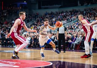 Λετονία – Ελλάδα 67-57: Ήττα για την Εθνική που ετοιμάζεται για το Παγκόσμιο