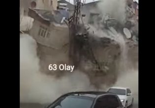 Σεισμός: Πολυκατοικίες σε Τουρκία και Συρία καταρρέουν σαν χάρτινοι πύργοι