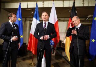 Διάσκεψη Μονάχου: Κοινή γραμμή Σολτς και Μακρόν – Πόλεμο διαρκείας βλέπουν οι ηγέτες
