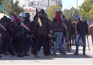 Πάτρα: Επεισόδια στην πορεία για την τραγωδία στα Τέμπη