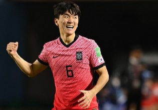 Γκολ ο Χουάνγκ για το 1-1 της Ν. Κορέας με την Ουρουγουάη