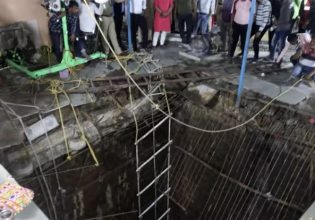 Ινδία: 35 νεκροί εξαιτίας της κατάρρευσης σε ινδουιστικό ναό
